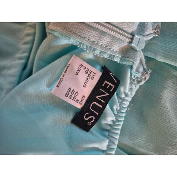 Venus Strapless Chiffon Mini Dress Size M - Picture 3 of 5